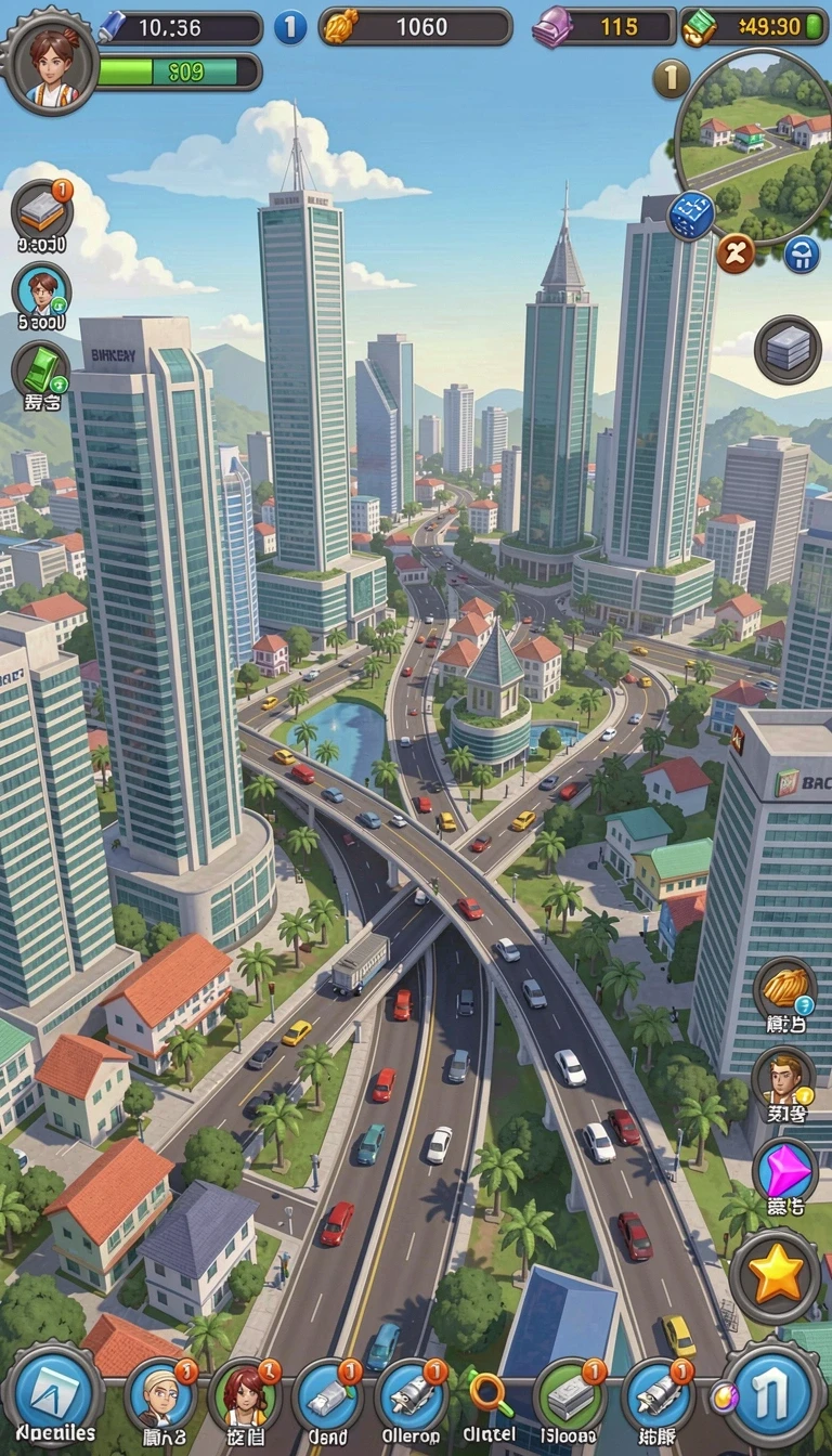 Tampilan antarmuka juegalotto di Android